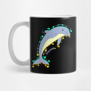 bubbly dolphin Mug